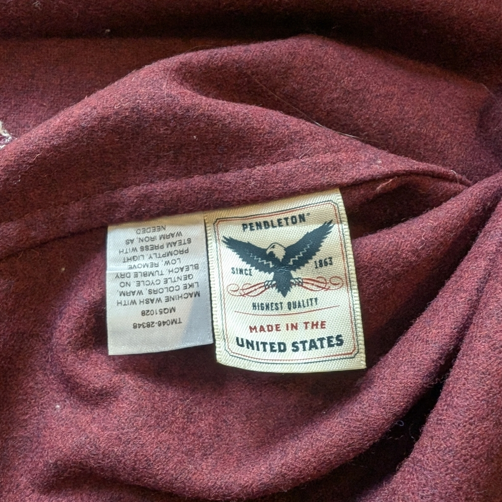 Pendleton Wool Button Down Shirt - image 3